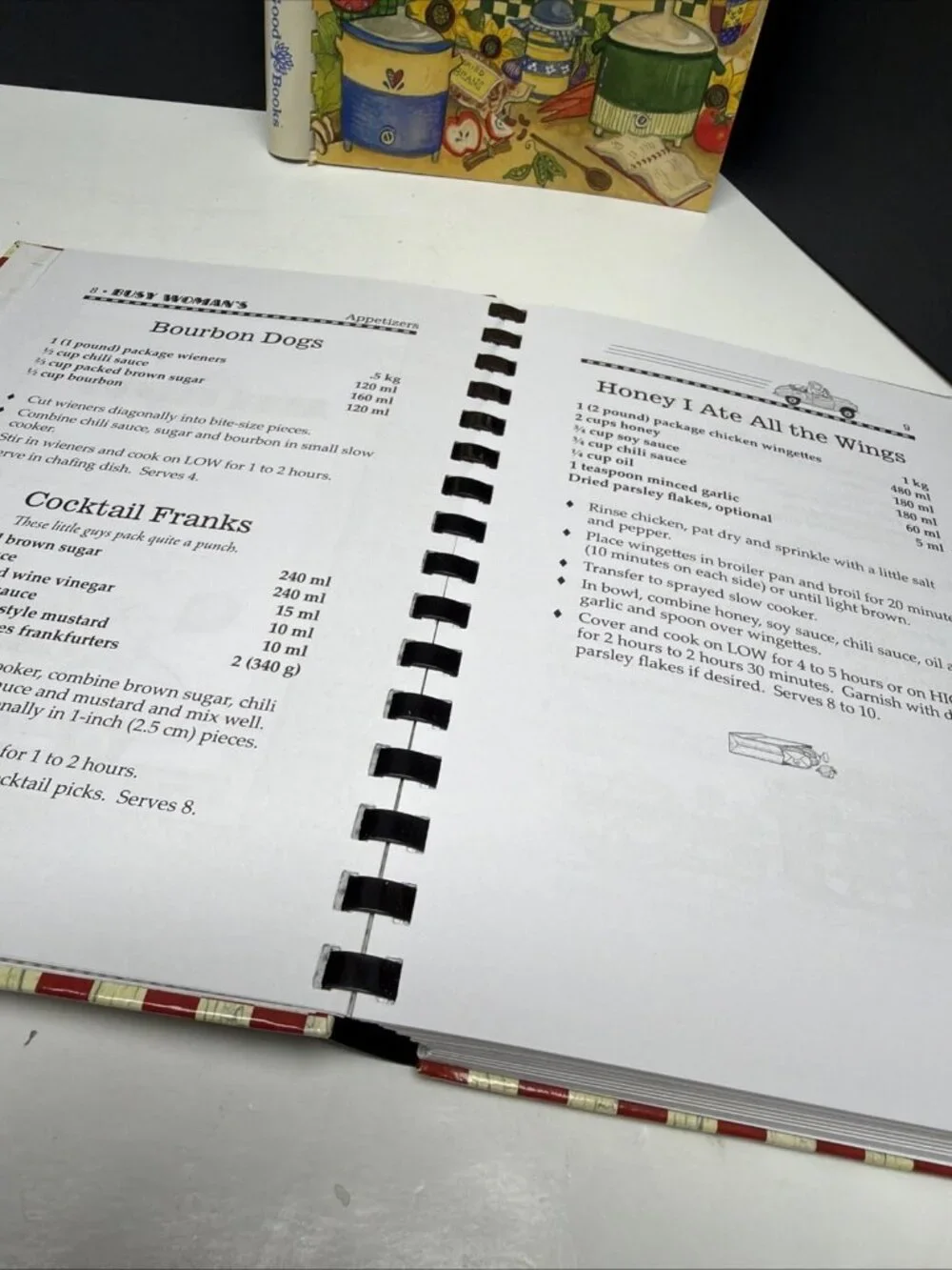 Crock Pot Cookbooks Lot/2 Busy Woman’s Slow Cooker Recipes & Fix-It & Forget It